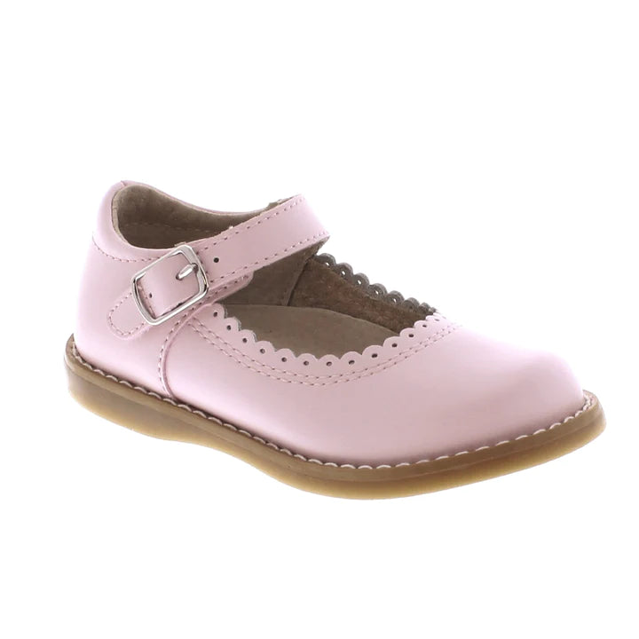 Girls pink best sale mary jane shoes