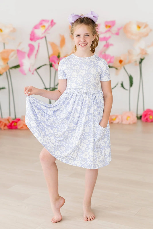 Pocket Twirl Dress - Blossom Bliss