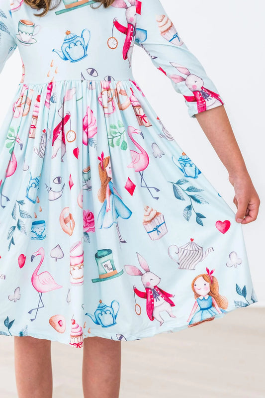 Pocket Twirl Dress - Wonderland