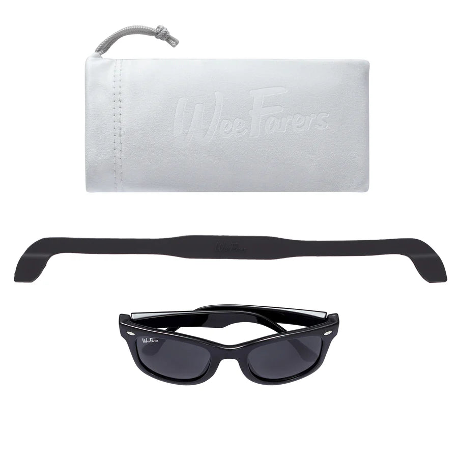 Polarized WeeFarers Sunglasses - Black