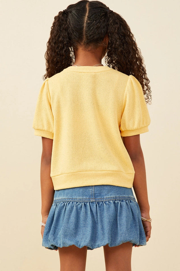 Contrast Bow Detail Loose Knit Top