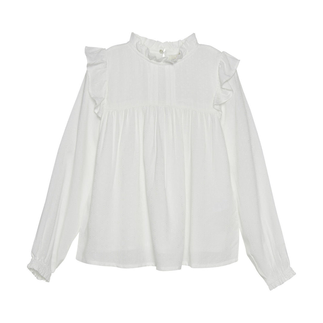 Dobby Blouse - Cloud