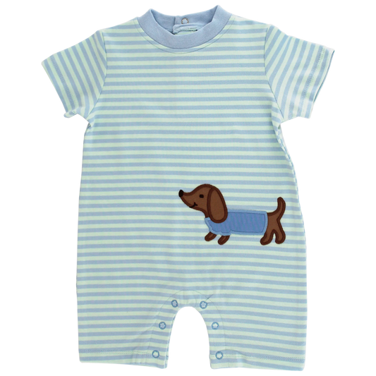 Short Knit Romper - Doxie