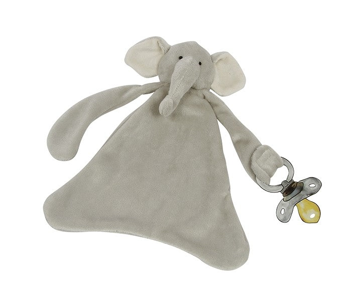 Pacifier Blanket - Emerson the Elephant