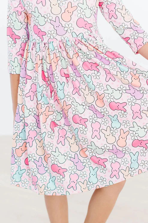 Pocket Twirl Dress - Hangin with My Peeps