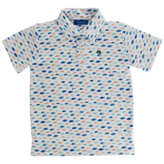 Henry Performance Polo - Fish