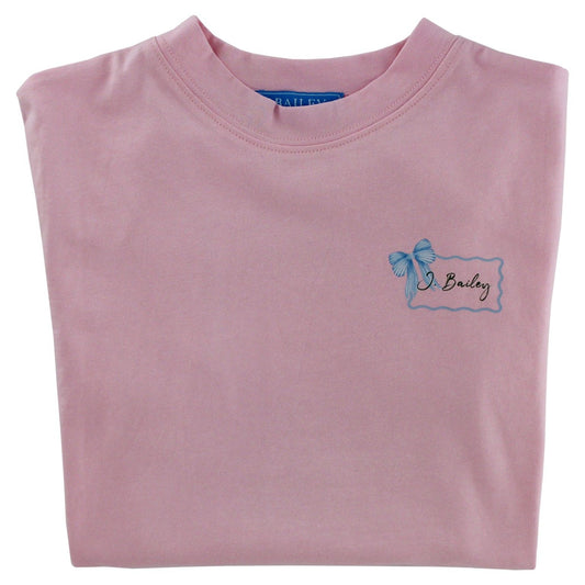 Girl's Logo Tee - Golf on Pink