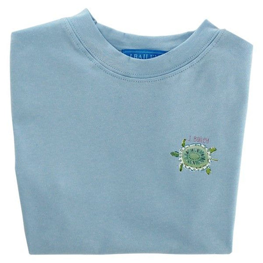 Girl's Logo Tee - Turtles on Bayberry