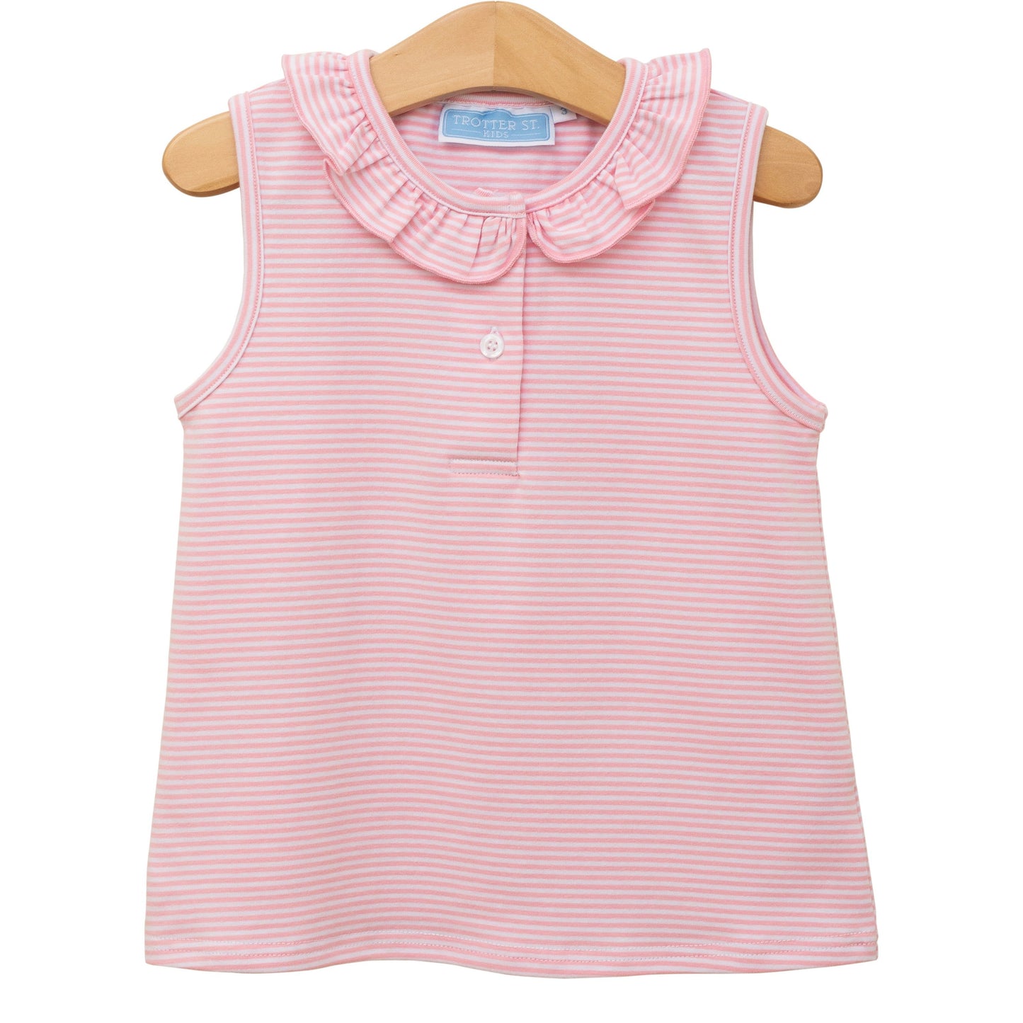 Nora Tank - Light Pink Stripe