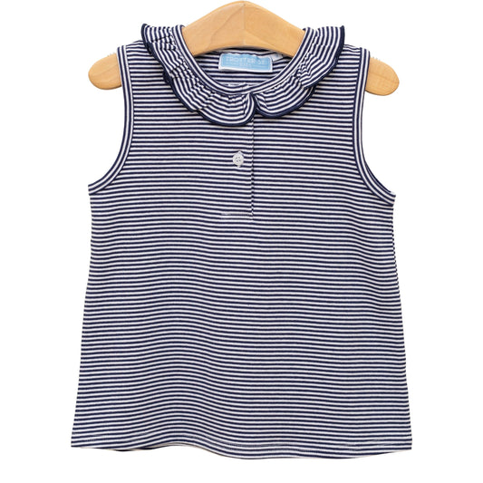 Nora Tank - Navy Stipe