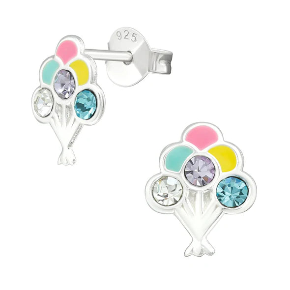 Stud Earrings - Balloons