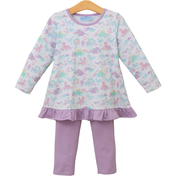 Ruffle Pants Set - Dino Adventures