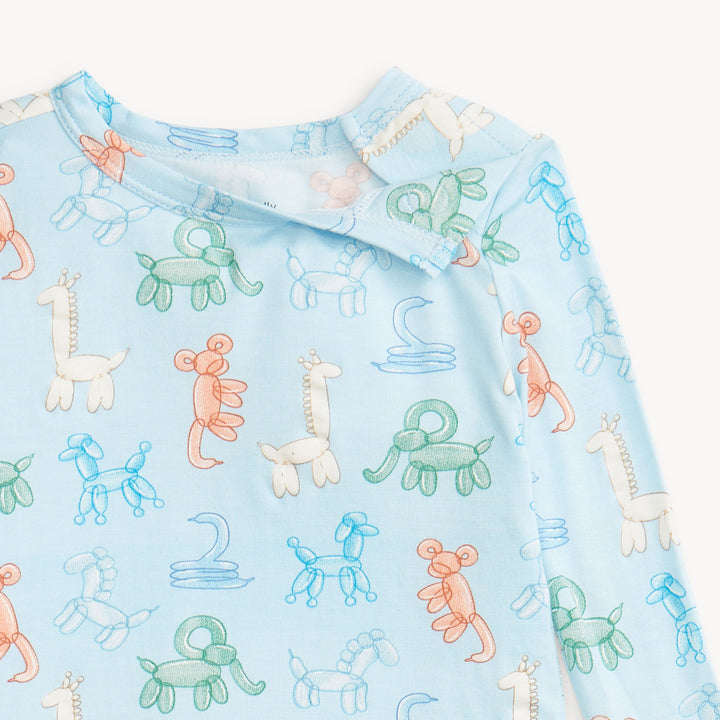 Modal Magnetic Pajamas - Glow in the Dark Blue Party Animals