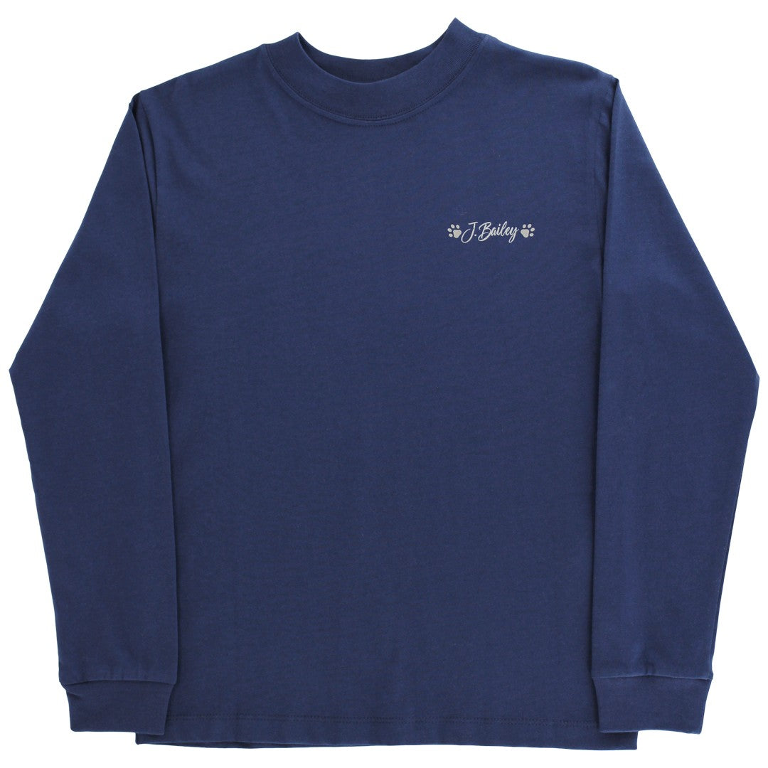 LS Logo Tee - Pointers on Navy