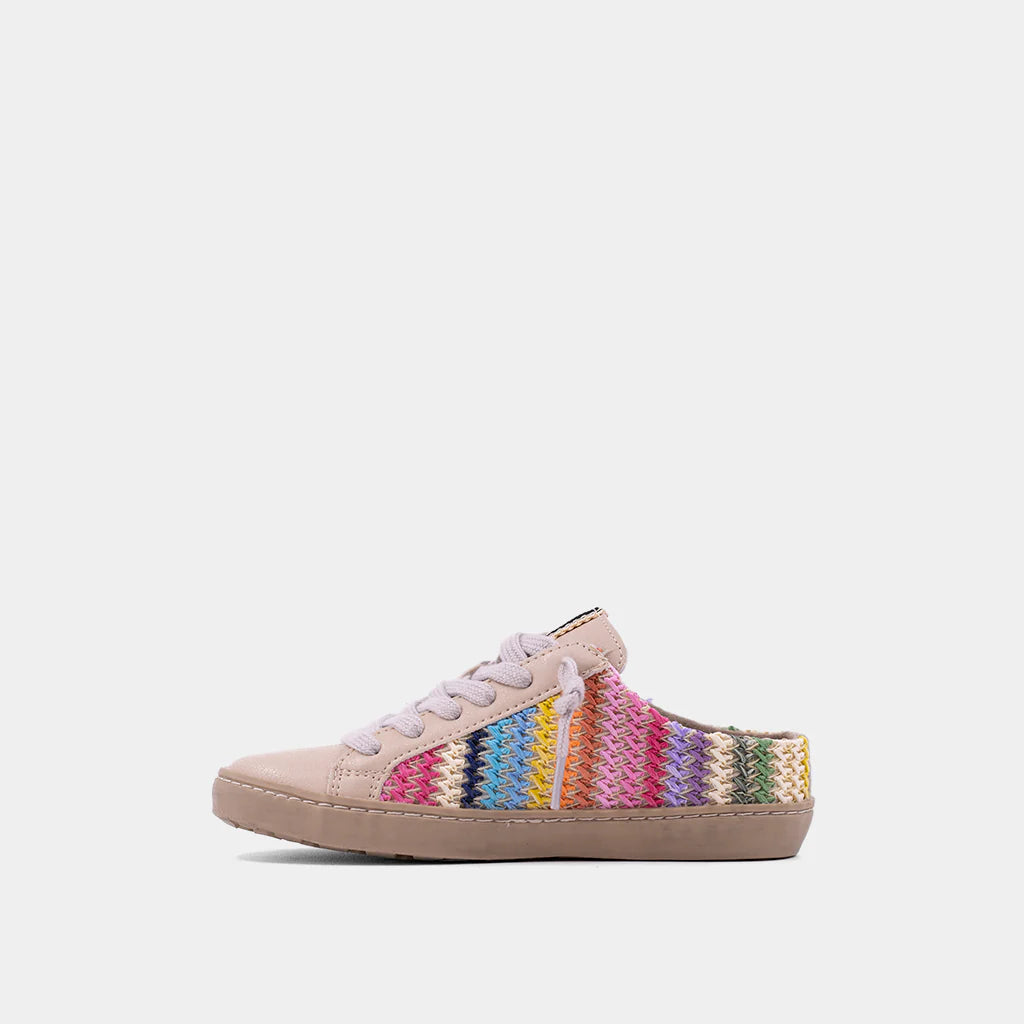 Polka Mini Sneaker - Bright Multi Stripe