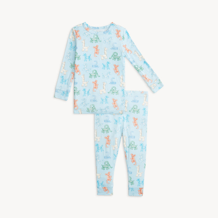 Modal Magnetic Pajamas - Glow in the Dark Blue Party Animals