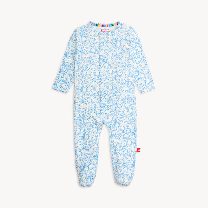 Modal Magnetic Footie - Blue Herds of a Feather