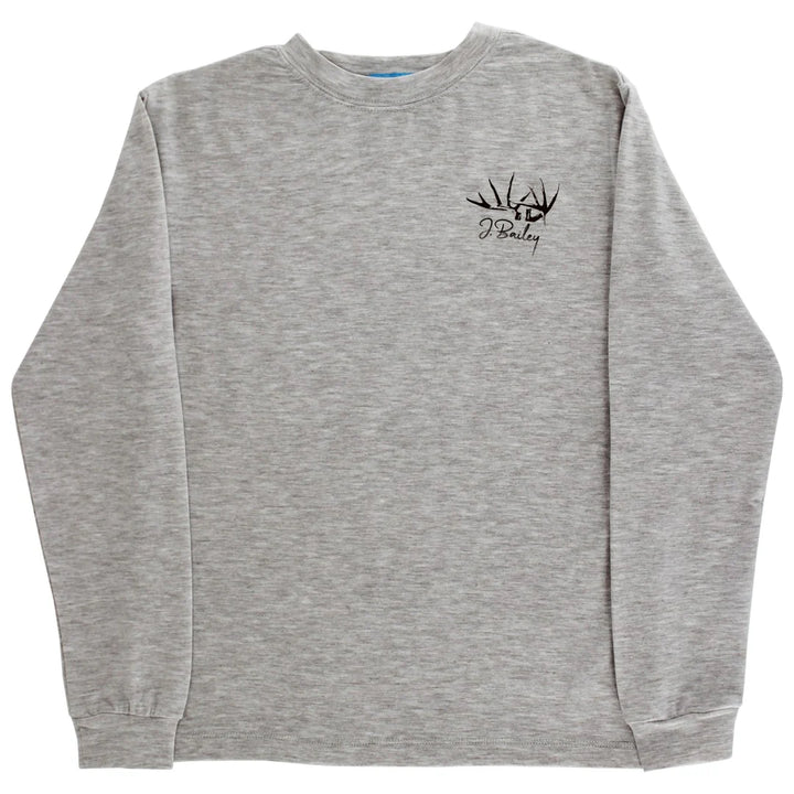 LS Logo Tee - Deer on Oatmeal