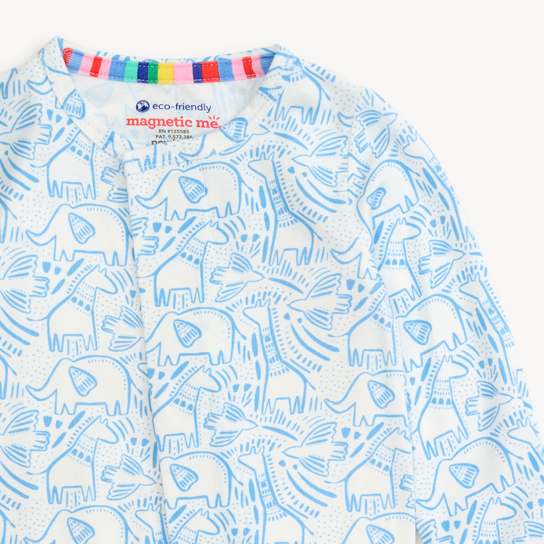 Modal Magnetic Footie - Blue Herds of a Feather