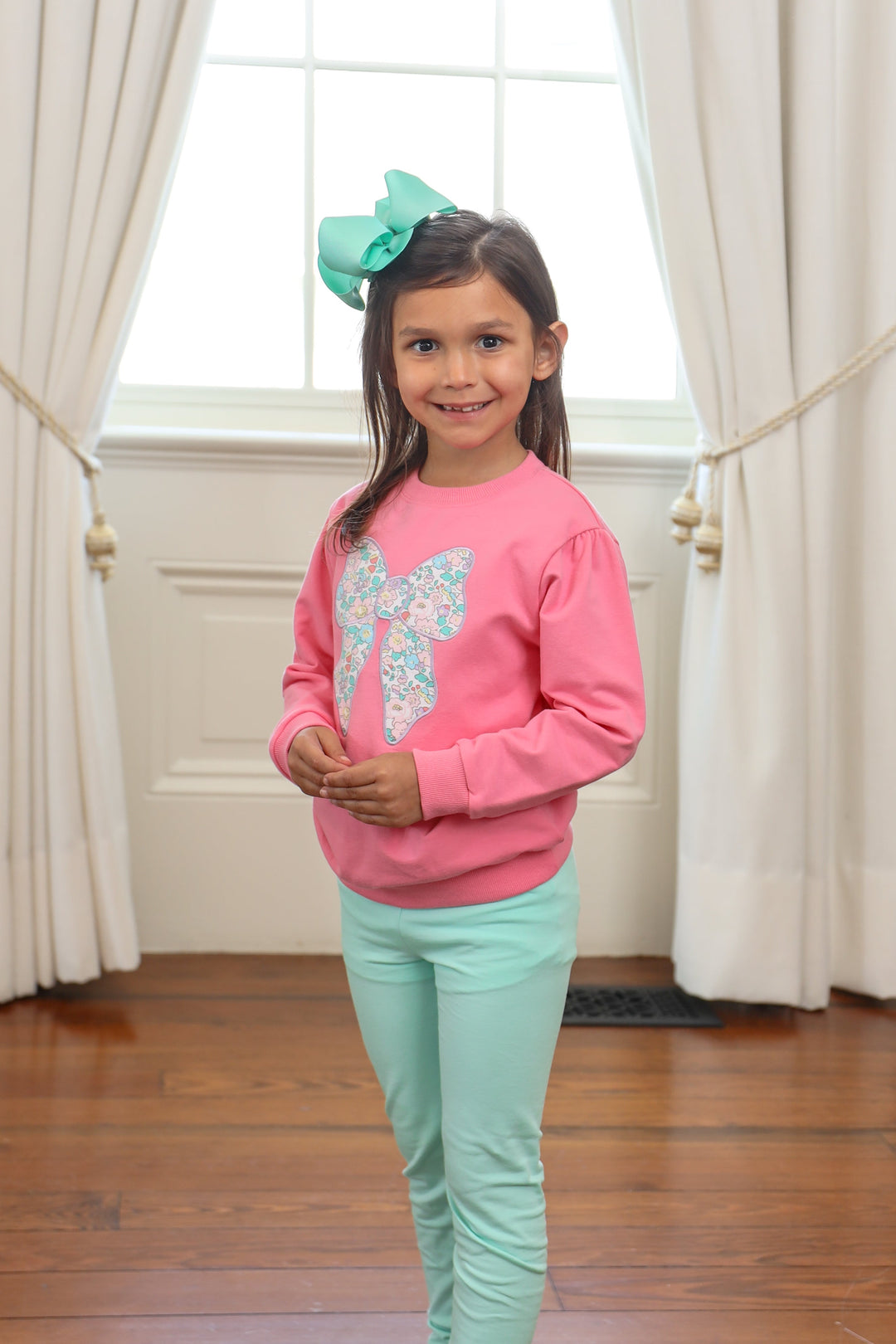 French Terry Pullover - Bows