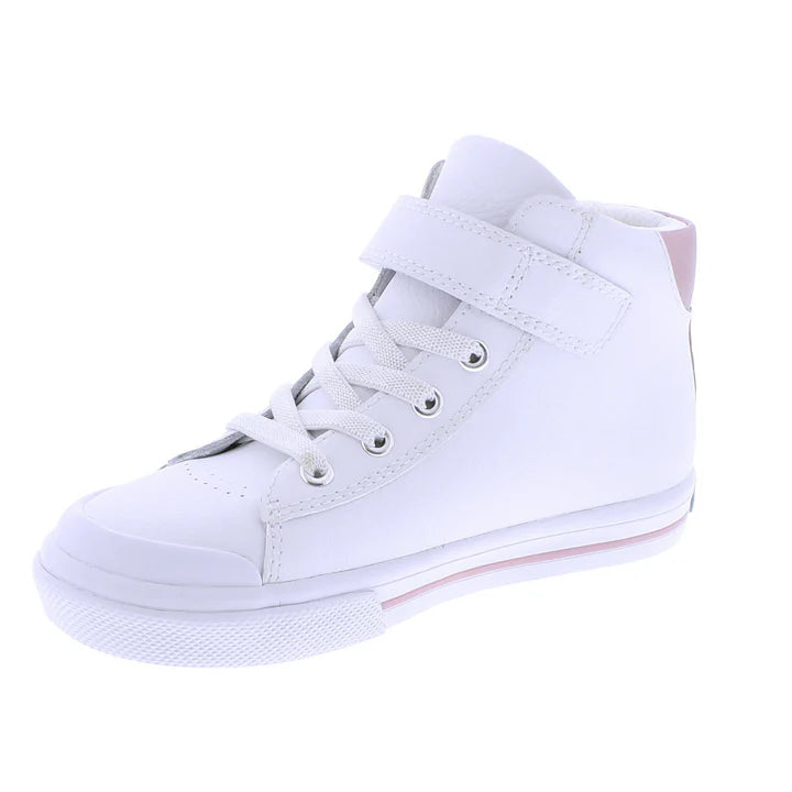 Riley Sneaker - White/Rose