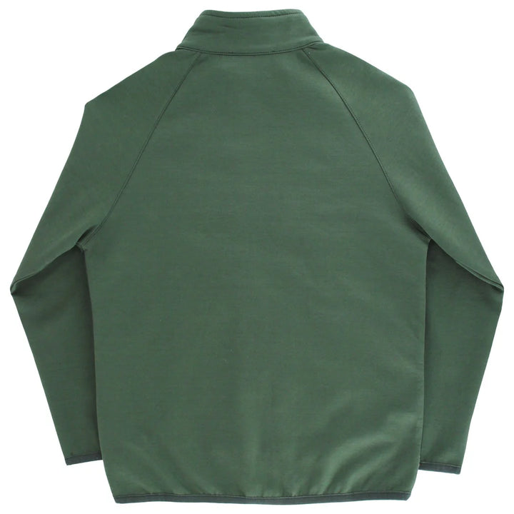 Quilted Bomber Jacket - Green