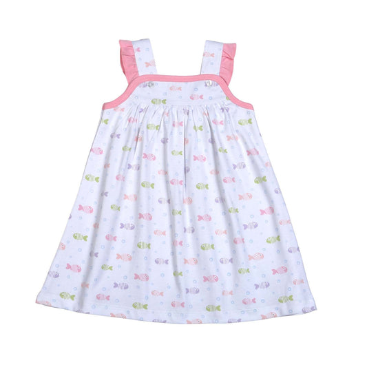 Pima Dress - Pink Bubble Buddies