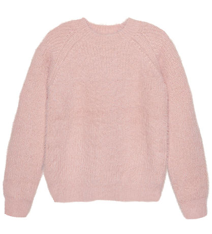 Long Sleeve Sweater - Glitter Pink