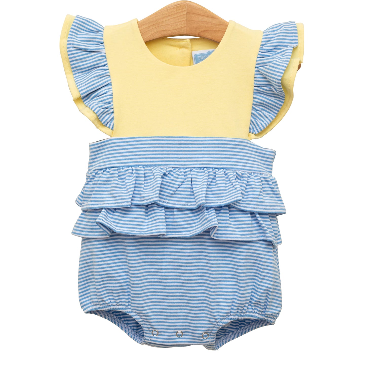 Rosie Bubble - Cornflower Stripe/Yellow