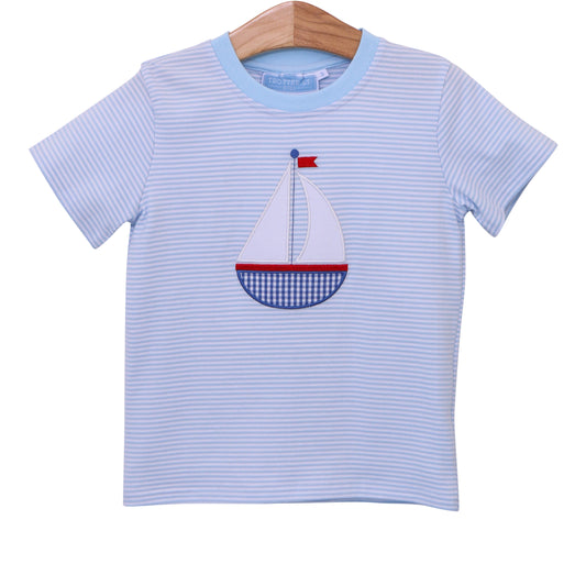 Applique Shirt - Sailboat