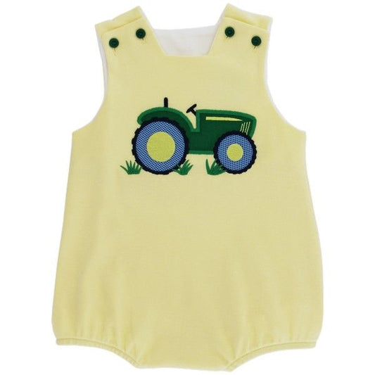 Knit Infant Bubble - Tractor