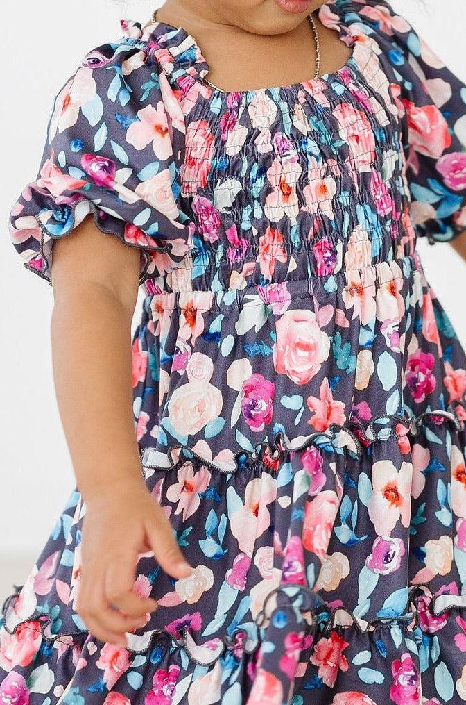 Smocked Ruffle Dress - Beauty in Bloom