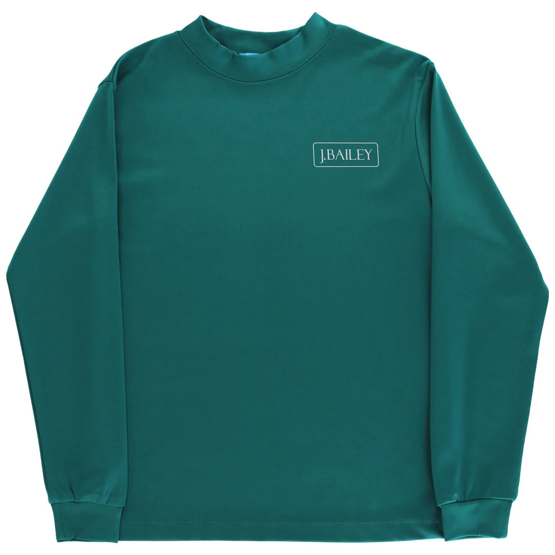 Performance LS Logo Tee - Ducks on Teal