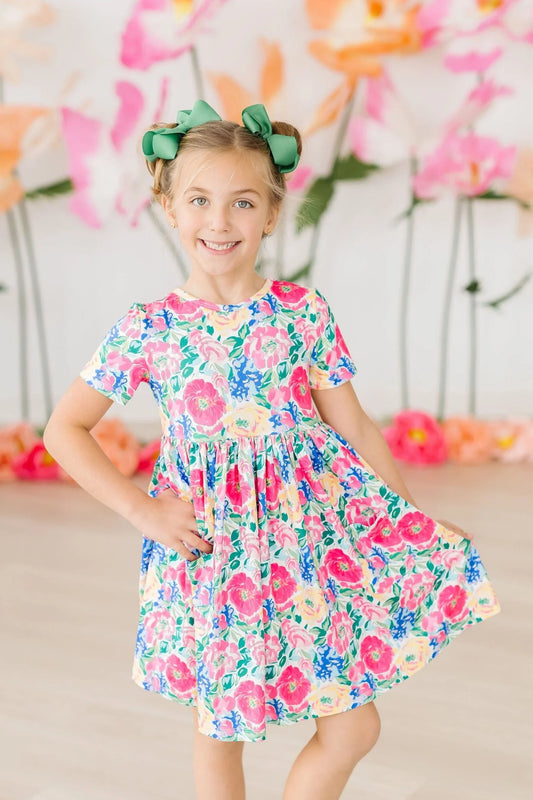 Pocket Twirl Dress - Wildflower Wishes