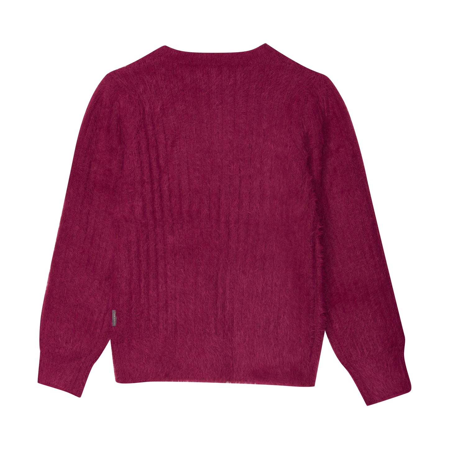 Long Sleeve Sweater - Raspberry Radiance