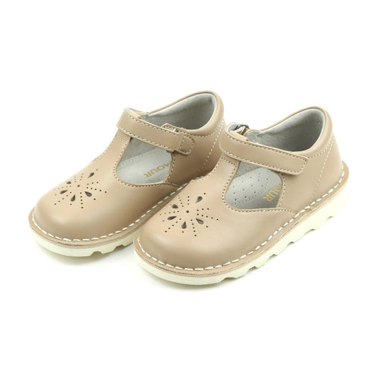 Alix Wedge Mary Jane - Latte