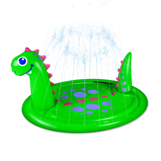 Splash Pad Sprinkler with Pool - Dinosaur