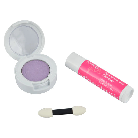 Natural Mineral Eyeshadow & Lip Shimmer Set - Fairy Purple Twinkle