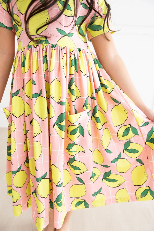 Pocket Twirl Dress - When Life Gives You Lemons