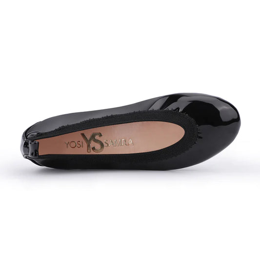 Miss Samara Ballet Flat - Black Patent