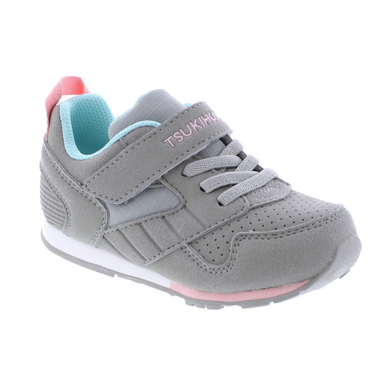 Racer Sneaker - Gray/Pink