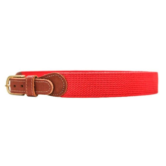 Buddy Belt - Canvas in Red