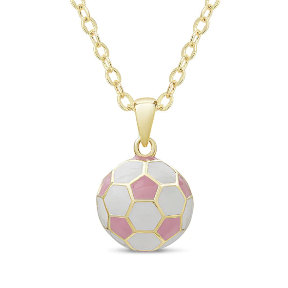 Pendant Necklace - Soccer Ball