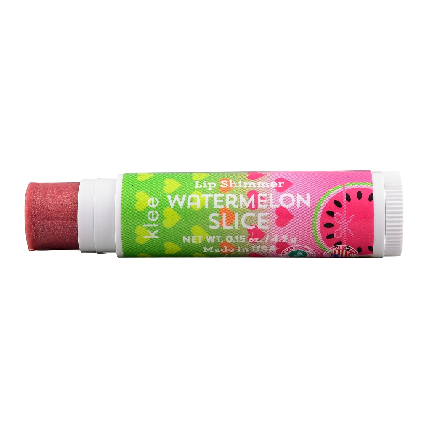 Natural Flavored Lip Shimmer - Watermelon Slice