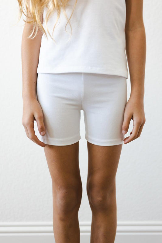 Twirl Shorts - White