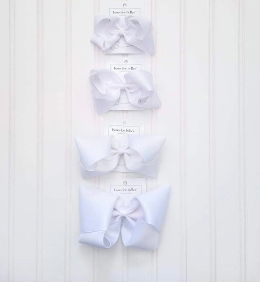 Traditional Bow - White