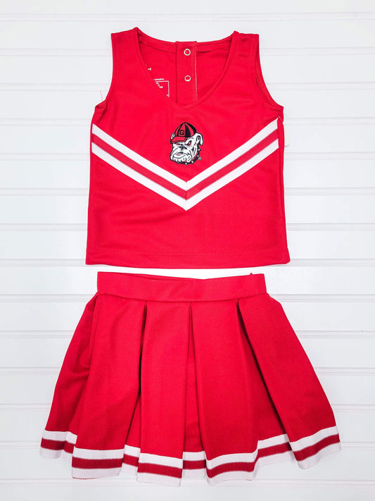 UGA Cheer Uniform - Red/Dawg