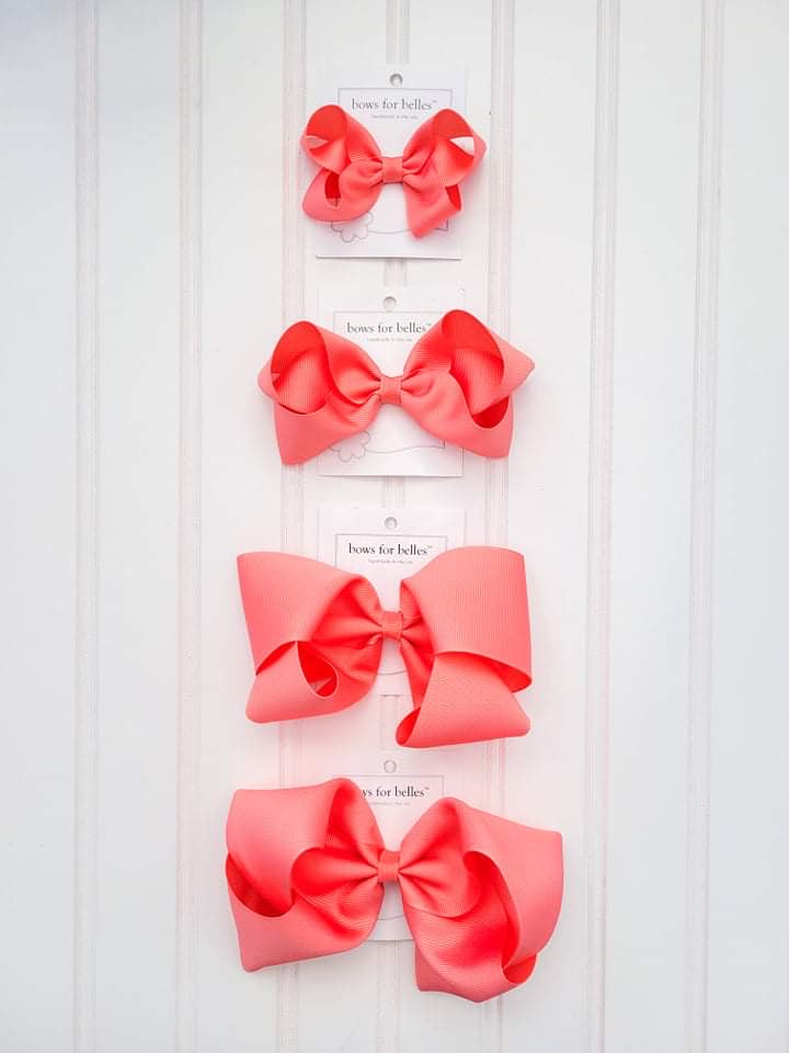 Traditional Bow - Coral