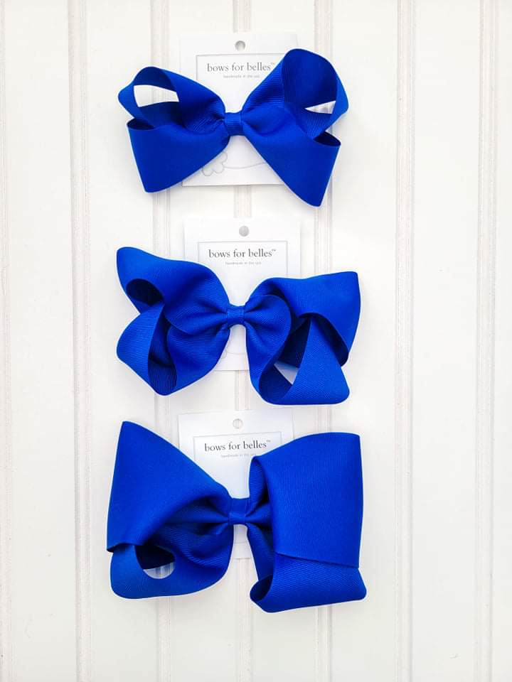 Traditional Bow - True Blue